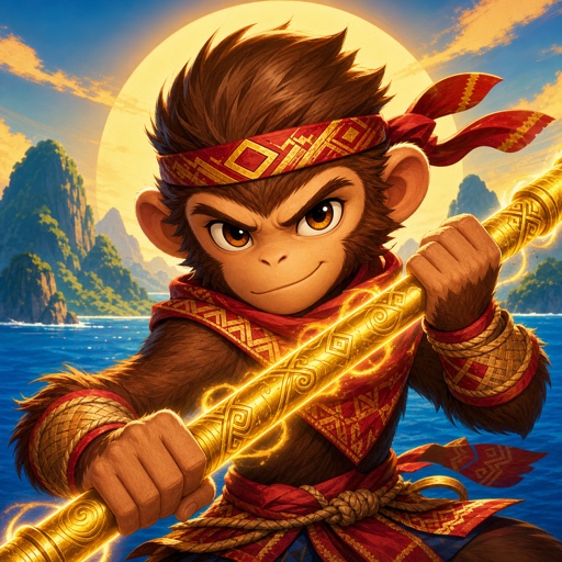 Monkey King Island Defense app icon